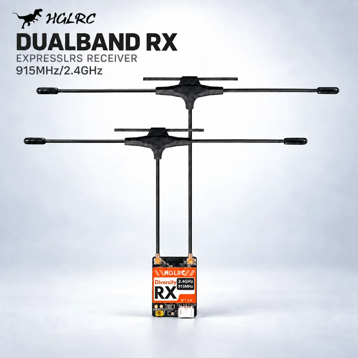 Drone Antenna - HGLRC Dualband RX ExpressLRS Empfänger 915MHz