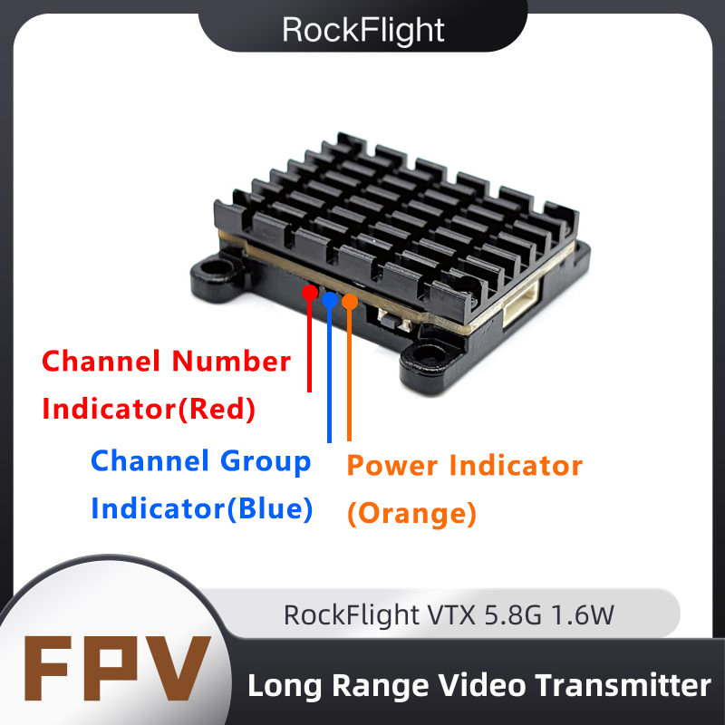 RockFlight TX663 VTX 5.8G 48CH – Drone Receiver Bewertung und Preis